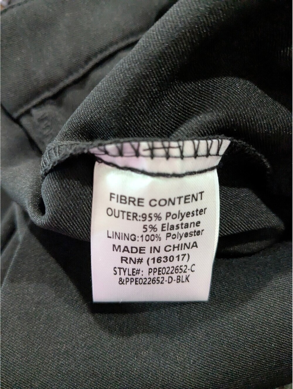 Princess Polly Women's Briana Wide Leg Black Dress Pants Trousers, Size 6, New - Picture 13 of 14